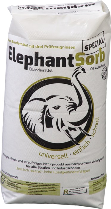 Chemikalien- u.Ölbindemittel R Elephant Sorb Spezial Inh.20 l/ca.7,5kg RAW