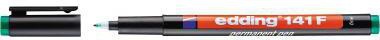 edding Folienschreiber 141 F 4-141004 0,6mm permanent grün