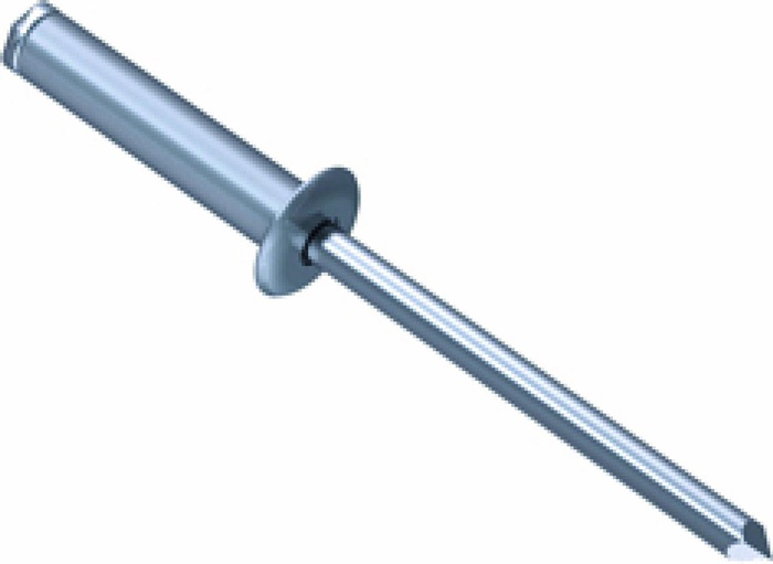 Blindniet Nietschaft dxl 3x5mm Alu./STA 500 St.GESIPA