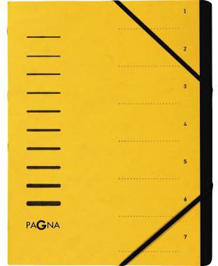 PAGNA Ordnungsmappe 40058-05 7Fächer Pressspan ge