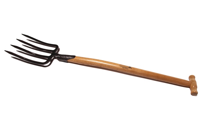 Spatengabel m.Schienenzwinge,Bajonettzinken Zinken-L.255mm 1130mm KRUMPHOLZ