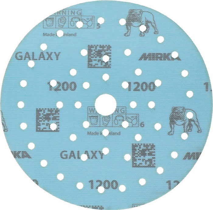 Haftschleifscheibe GALAXY Grip Multifit 150mm K.1200 f.HO/Metall/Lack/Ku.