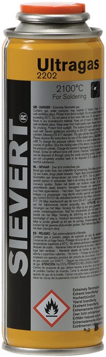 Schraubkartusche Ultragas 2202 60g 210ml 2100GradC SIEVERT