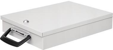WEDO Dokumentenkassette A4 355x260x67mm l.gr