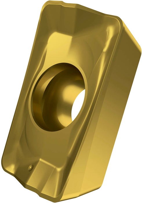 Fräswendeschneidplatte ISO APKT 160404-HM:M8340 D.4,6mm PVD beschichtet Gold