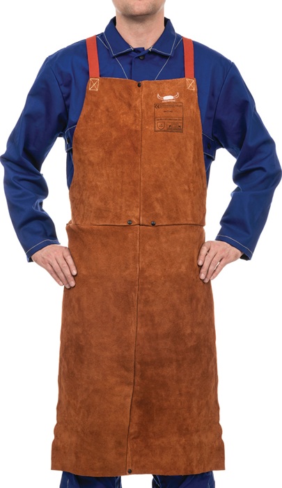 Schürze Lava Brown™ L.ca.107xB.ca.60cm braun WELDAS