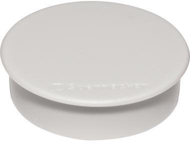 Soennecken Magnet 4886 rund 38mm 2,5kg grau 10 St./Pack.