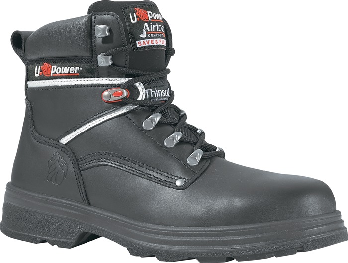 Sicherheitsstiefel Performance Gr.47 W.11 schwarz S3S CI FO SR Leder U.POWER