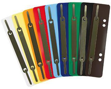 Soennecken Heftstreifen 3192 PP Metalldeckl. sortiert 250 St./Pack.