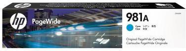 HP Tintenpatrone J3M68A 981A 6.000Seiten cyan