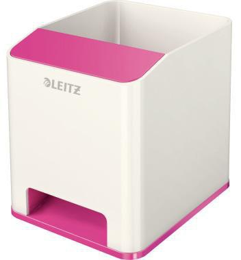 Leitz Stifteköcher WOW 53631023 weiß/pink