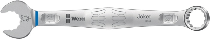 Ringmaulschlüssel 6003 Joker SW 19mm L.230mm Form A legierter WS WERA