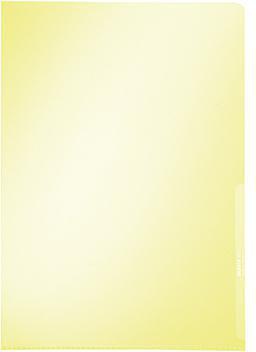 Leitz Sichthülle Premium 41000015 A4 0,15mm PVC gelb 100 St./Pack.