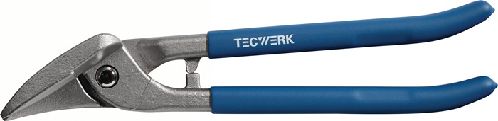 Idealblechschere L.260mm re.STA max.0,8mm VA max.0,45mm TECWERK