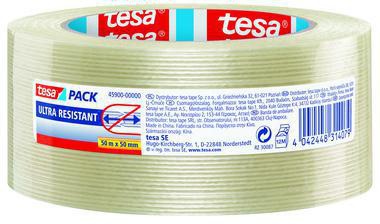 tesa Monofilamentklebeband 45900-00000 50mx50mm transparent