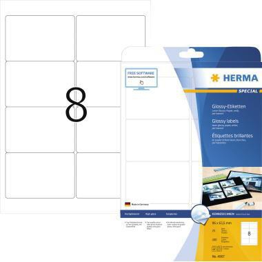 HERMA Etikett Special 4907 96x63,5mm weiß 200 St./Pack.