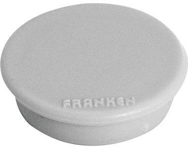 Franken Magnet HMS36 12 rund 38mm grau 10 St./Pack.