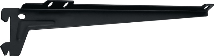 Winkelträger 10300 L.180mm p.Träger 55kg STA schwarz