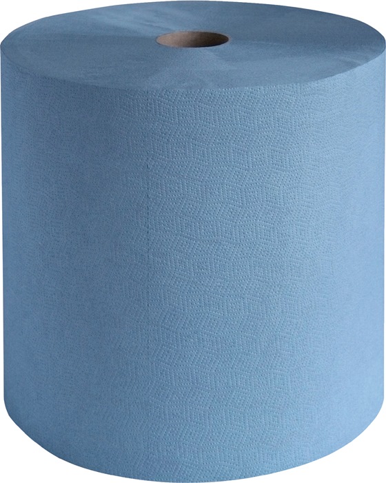 Putztuchrolle profix® durex plus L.ca.380 mmxB.ca.360mm blau