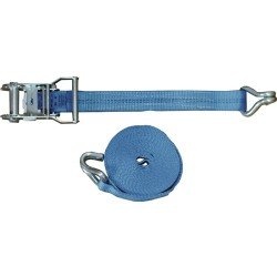 Zurrgurt DIN EN 12195-2 L.6m B.35mm m.Ratsche+Spitzh.LC U 2000 daN TECWERK