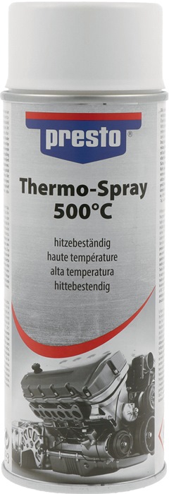 Thermo-Lackspray Profi 500GradC weiß 400 ml Spraydose PRESTO