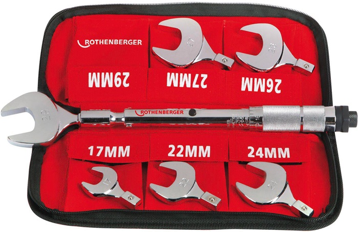 Drehmoment-Gabelschlüssel-Set SW 17-22-24-26-27-29mm