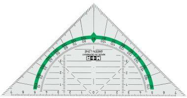 M+R Zeichendreieck Green Line 723170810 16cm