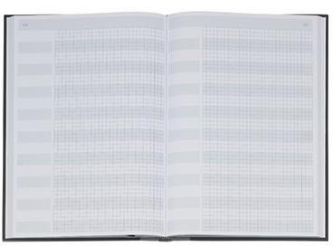 König & Ebhardt Protokollbuch 8655223 DIN A4 kariert 96Bl. sw