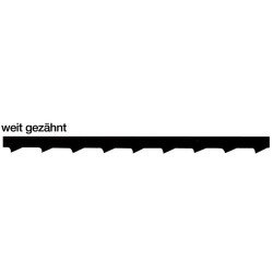 Laubsägeblatt Blitz L.13cm Nr.9 (GROB) weitgezahnt f.HO u.Ku.HAUNSTETTER