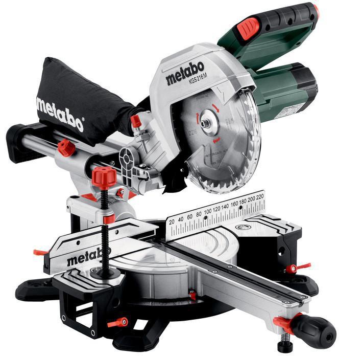 Kapp- u.Gehrungssäge KGS 216 M 305x70mm 1200 W 5000min-¹ 216x30mm METABO