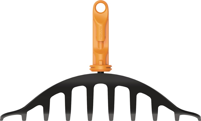 Rosenrechen OneClick Arbeits-B.243mm Zinken-L.65mm 10 Zinken FISKARS
