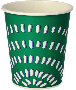 PAPSTAR Trinkbecher 14770 0,2l Pappe 100 St./Pack.