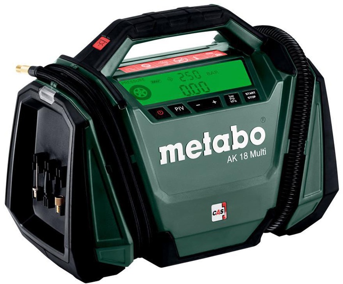 Akku-Kompressor AK 18 Multi 18 V 16l/min 11bar METABO