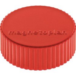 Magnet Super D.34mm rot MAGNETOPLAN