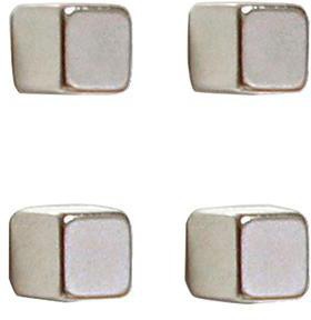 Franken Magnet Würfel HMN1010 10x10mm silber 4 St,./Pack.