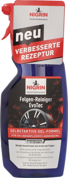 Felgen-Reiniger EvoTec Performance 750ml Sprühflasche NIGRIN
