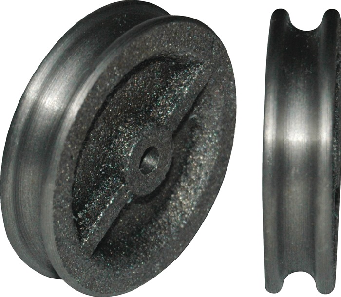 Vogelrolle 470 Grauguss D.60mm Trgf.max.22kg Nut 8mm HBS-BETZ