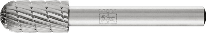 Frässtift WRC D.10mm Kopf-L.20mm Schaft-D.6mm HSS Verz.3 PFERD