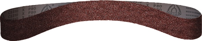 Schleifband CS 310 XF L.455mm B.13mm K.80 f.STA/INOX/NE Korund KLINGSPOR