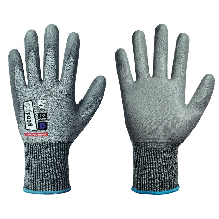 Schnittschutzhandschuhe BURBANK Gr.8 grau EN 388 PSA II GOODJOB