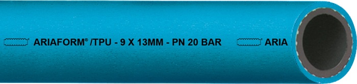 PU-Pressluftschlauch ARIAFORM®/TPU ID 8mm AD 12,0mm L.50m Blau TEGUMA