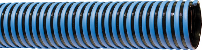 Saug- u.Druckschlauch CORRUFLEX/BUNA/AS ID 76,0mm Schwarz AD 87,0mm 5,5mm L.50m