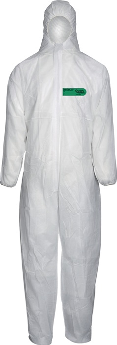 Schutzoverall Gr.XL weiß PSA II COVERCLEAN GREEN