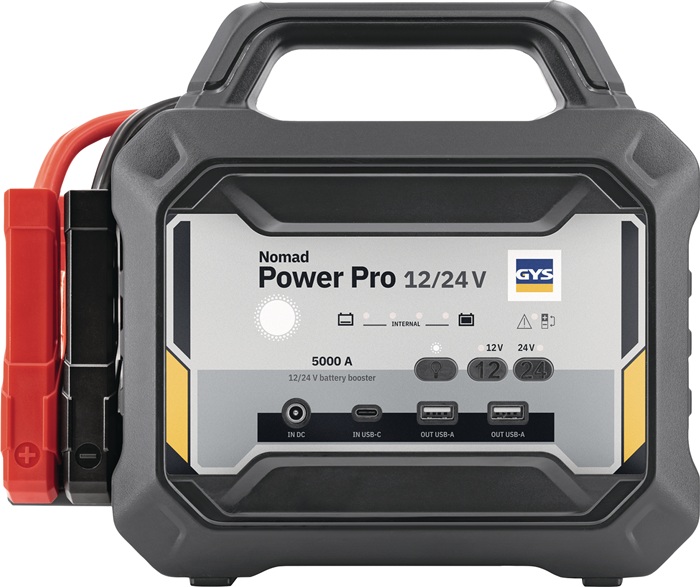 Starthilfegerät NOMAD POWER PRO 12/24V Ladespannung 12/24V Startstrom 2300 A GYS