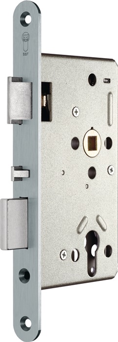 Panik-Einsteckschloss Ser.21 APK Fkt.E rd 24/65/72/8mm DIN li.VA selbstverr.SSF