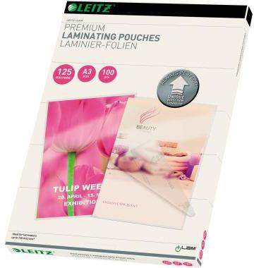 Leitz Laminierfolie UDT 74880000 DIN A3 125mic 100 St./Pack.