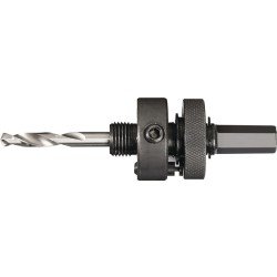 Aufnahmeschaft 6-KT 11,0mm m.Zentrierbohrer Lochsägen 32-152mm TECWERK