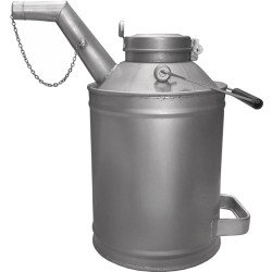 Ölvorratskanne VKV 5000, Metall, verzinkt 5,0 l Samoa Hallbauer