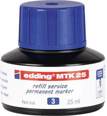 edding Nachfülltusche MTK 25 4-MTK25003 25ml blau