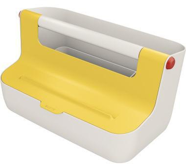 Leitz Aufbewahrungsbox Cosy 61250019 367x196x214mm ABS gelb